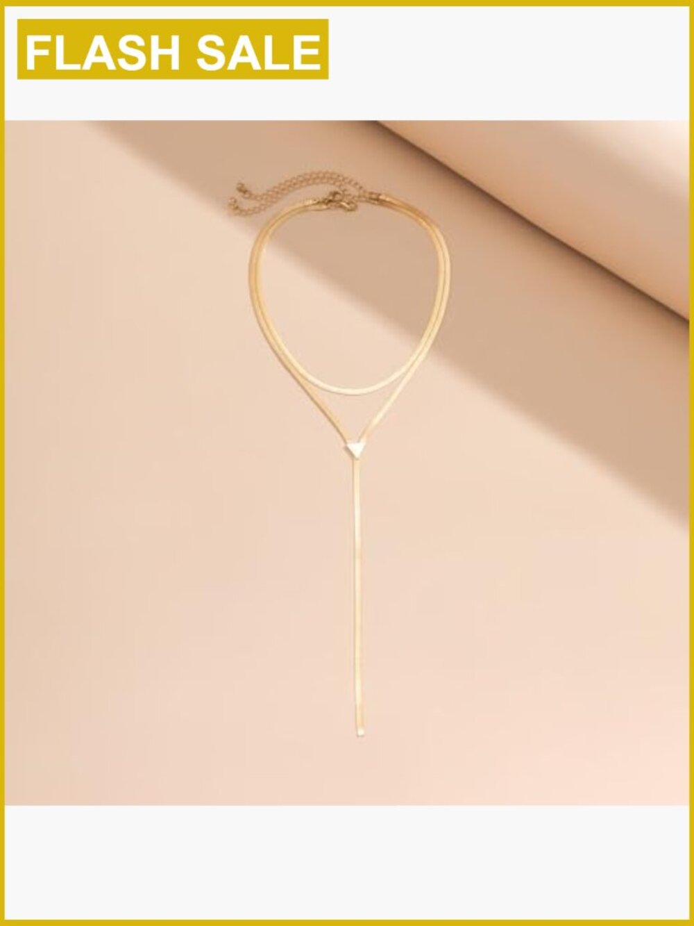 Chunky Gold Choker Necklace, Trendy Snake Chain Statement Jewelry, Prom Body - Picture 6 of 7